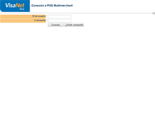 Tablet Screenshot of multimerchantvisanet.com